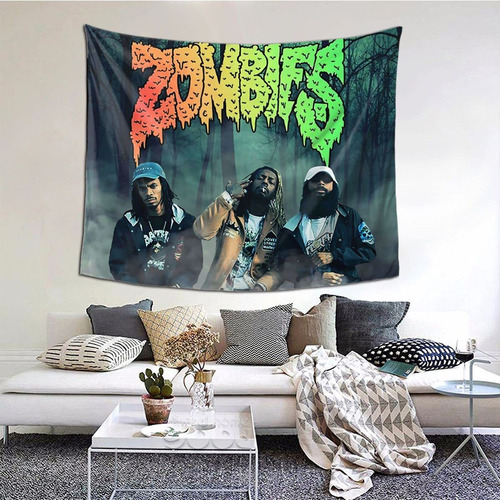 Flatbush Zombie Tapiz Para Colgar Pared Decoracion Artistica