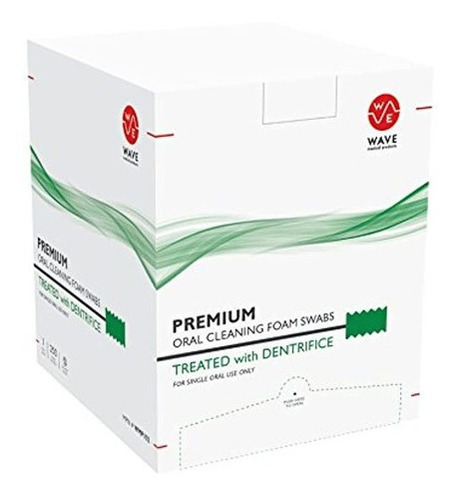 Premium Dentrifice Swabs Orales Tratados Desechables Cuidad