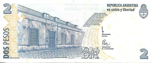 Bottero 3201 $ 2 Pesos Convertibles Serie A Mb+ Palermo (Usado)