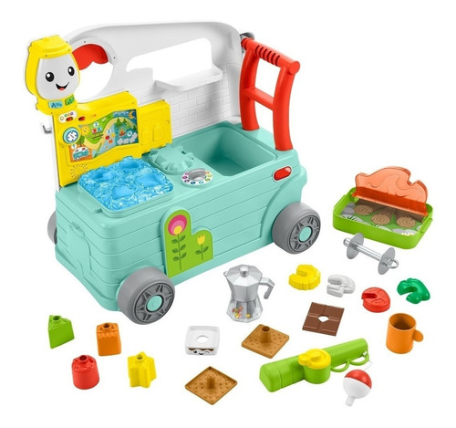 Fisher-price Ríe Y Aprende Cámper Aprendizaje Sobre Ruedas