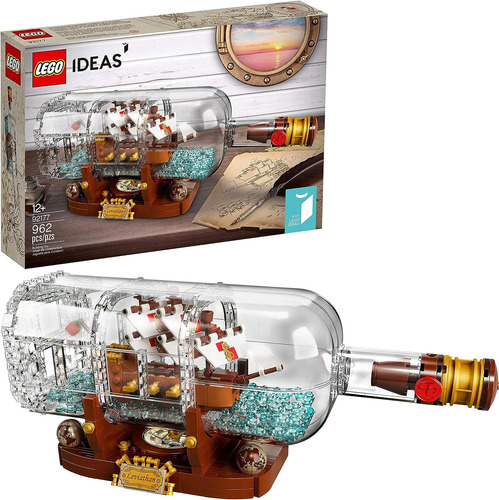 Lego Ideas Barco En Botella De 962 Piezas (92177)