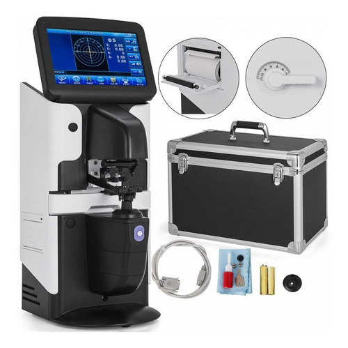 Imagen 1 de 12 de Lensómetro Automático Con Pantalla Táctil Lcd De 7 Con Impr