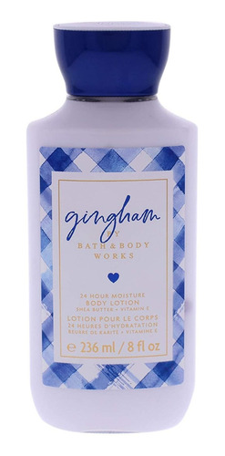 Loción Corporal Bath And Body Works Gingham Unisex De 8 Onza