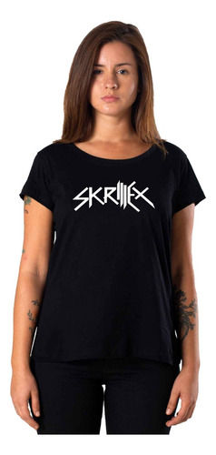 Remeras Mujer Electrónica Skrillex |de Hoy No Pasa| 6 V