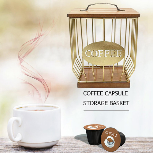 Portacápsulas De Café Cesta De Almacenamiento De Cápsulas