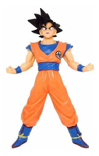 Dragon Ball Z Goku Raza Saiyan De Pvc Calidad Premium Unico!