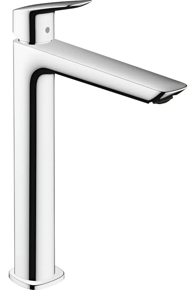 Griferia Hansgrohe Logis Monomando Lavabo 240 Sin Vaciador Plateado
