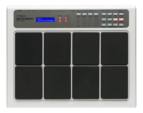 Batería Electrónica Roland Spd 20 X De 8 Cuerpos Con 700 Sonidos Color Blanco
