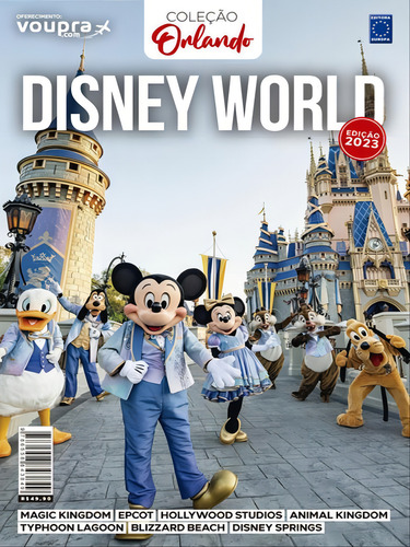 Coleção Orlando Disney World Edição 2023, De Editora Europa. Editorial Europa, Capa Mole Em