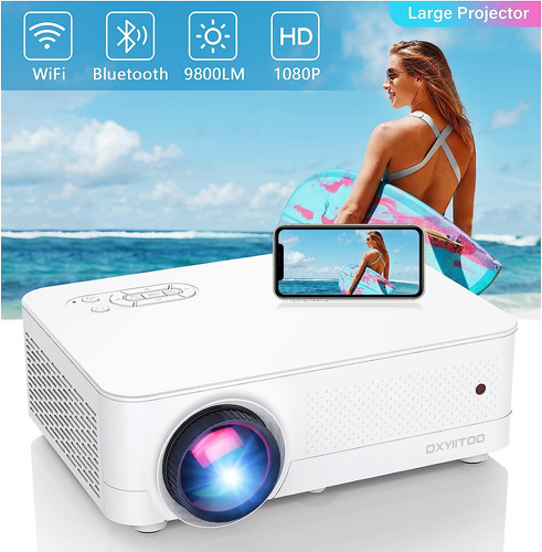 Proyector Bluetooth Wifi Bluetooth De 1080p Full Hd, Proyect