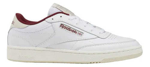 Tenis Hombre Reebok Club C 85 Fomo - Blanco-vinotinto