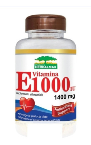  Vitamina E 1000iu Piel 