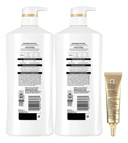 Shampoo De Renovação Diária De Umidade Pantene Com Para E