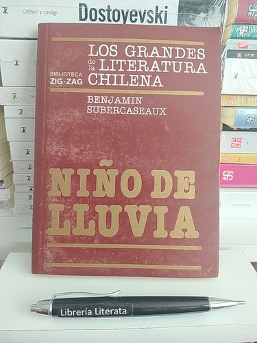 Niño Lluvia Benjamín Subercaseaux Ed. Zigzag Biblioteca