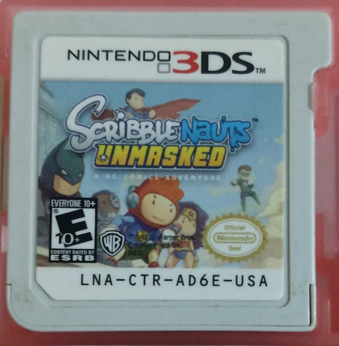 Scribblnauts Unmasked Para Nintendo 3ds Sin Caja 