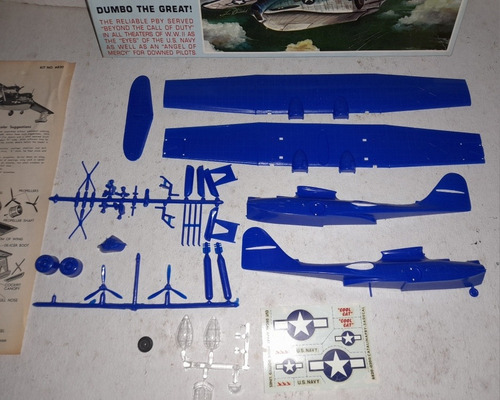 Avion Pby-5a Catalina Patrol Bomber Kit Monogram Año 1967 (Usado)