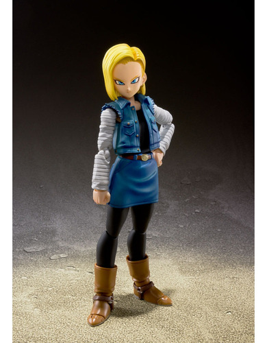 Boneco De Ação Shf Dragon Ball Android No.18, Modelo, Brinqu