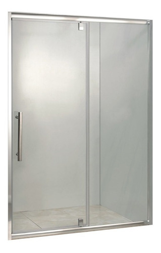 Mampara D/suelo 2 Hojas Movil Cromo Malta 120cm Gorena Agua