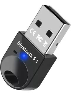 Mini Adaptador Bluetooth 5.1 Usb Dual Computadora Pc