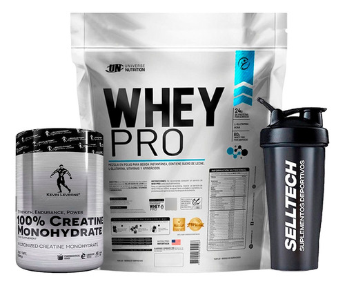 Whey Pro 5kg Cookies+creatina Kevin Levrone 500gr