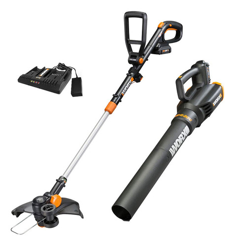 Worx 20v Gt Revolution - Kit Combinado De Recortadora De Cue