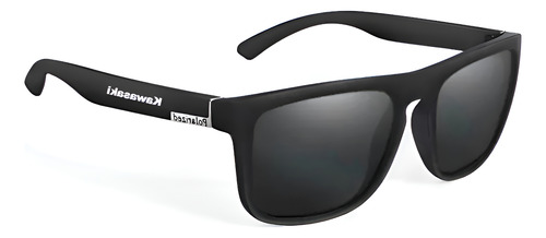 Óculos Sol Polarizado Kawasaki Uv400 Esporte Caminhada Pesca Ocean Preto Ninja Preto Polarizado Uv400 Antirreflexo Preto Preto Kawasaki