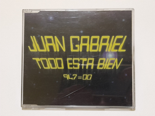 Juan Gabriel Todo Esta Bien Single 1999 Cd Pensamientos