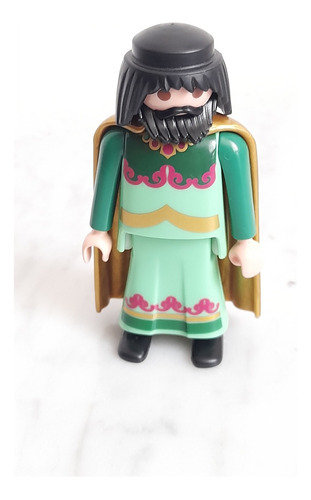 Playmobil Figura Rey Mago Gaspar Sin Accesorios 