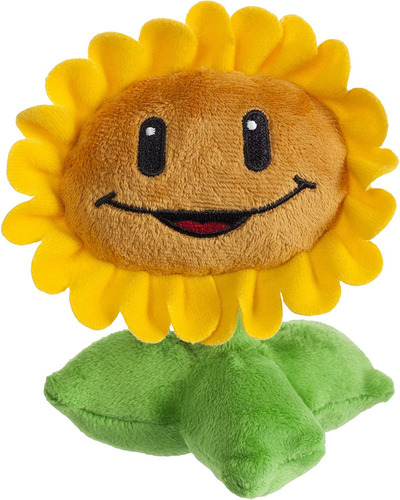 Peluche Del Girasol De Plants Vs Zombies, 14.6 Cm, De Felpa