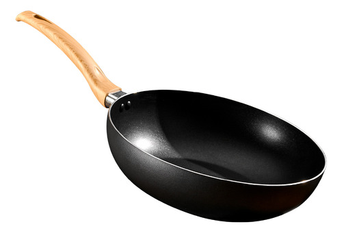 Wok Ilko Aluminio Reciclado 28cm Negro 2,5mm