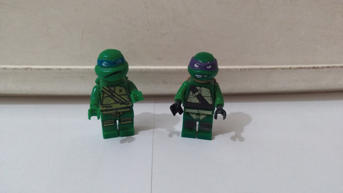 Minifiguras T.ninjas Donatello Y Leonardo 