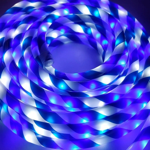 Imagen 2 de 6 de Serie Navideña Manguera Led Neón 10m 720l Colores Caramelo