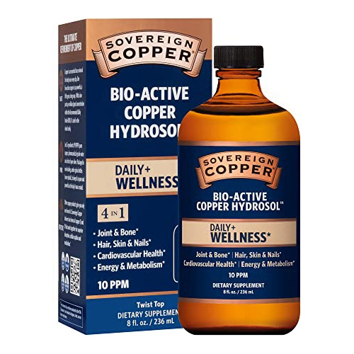 Soberana Cobre Bio-active Copper Hydrosol, Daily+ 85tdw