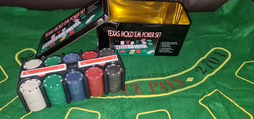 Juego Set De Poker Texas Holdem (Usado)