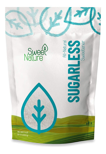 Sweet Nature Edulcorante De Mezcla De Eritritol Y Stevia Sin