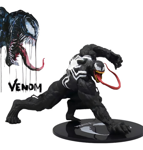 Boneco Venom Figure Action, Venom Spiderman, Colecionavel