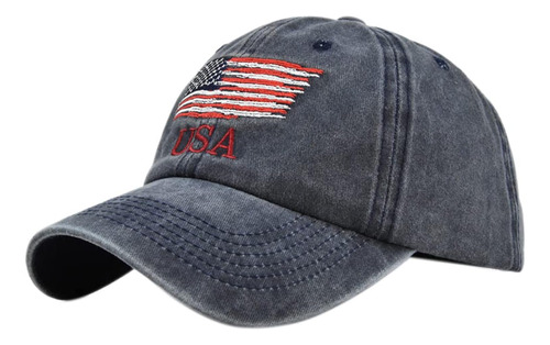 Gorra De Béisbol Clásico Con Bordado De La Bandera