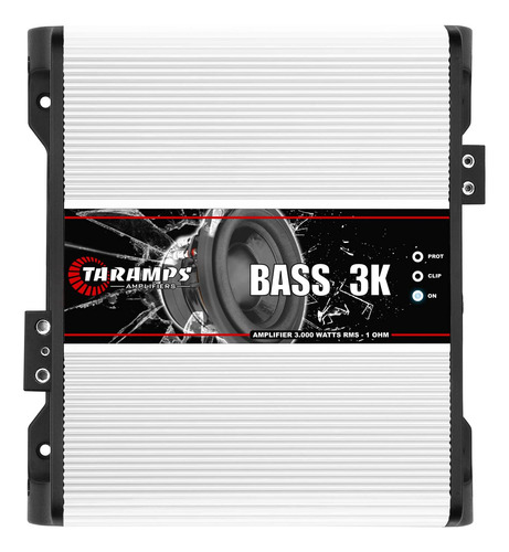 Taramps Bass 3k 1 Canal De 1 Ohm 3000 Vatios Rms Clase D...
