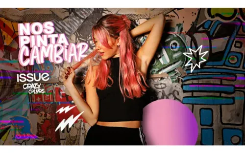 Tinta Issue Crazy Colors Fucsia 47 G