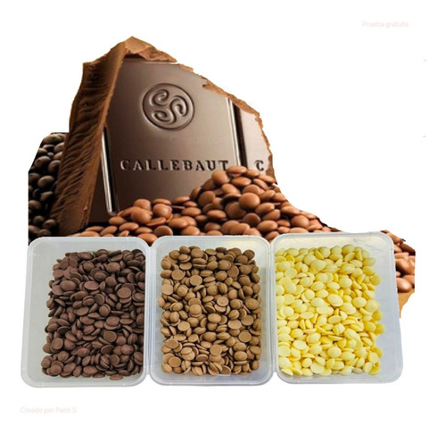 4 Kg Chocolate Blanco Semiamargo Amargo Callebaut Sicao Lech