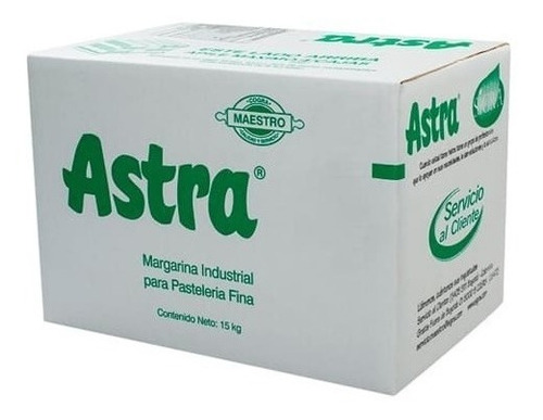 Margarina Astra Caja 15kg - Kg a $11900