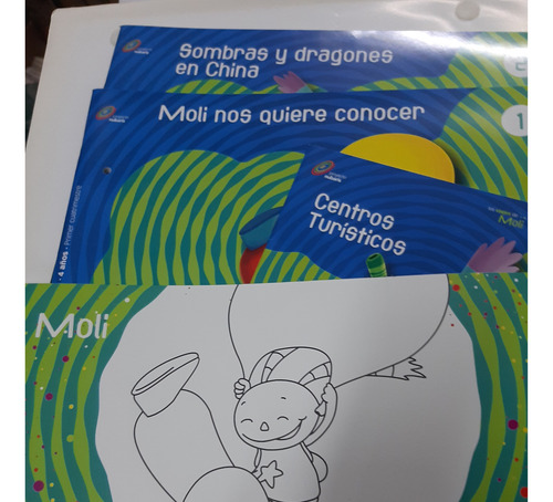 Moli Carpeta 4 Años 1 Cuatrimestre Edelvives Nubaris Sin Uso (Usado)