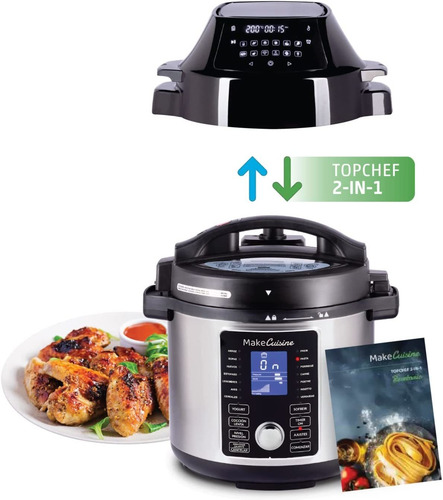 Makecuisine - Robot De Cocina 2 En 1 - Olla Eléctrica Progr