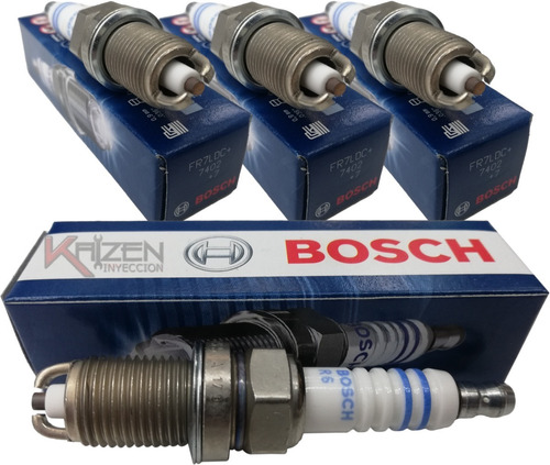 Bujias Bosch 2 Electrodos Renault Sandero 1.6 K7m 09/