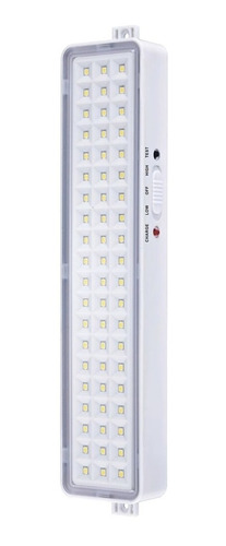 Pack X 10 Luces Emergencia Luz 60 5w Fria Led 10hs Autonomia