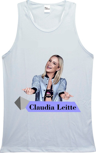 Imagem 7 de 8 de Camiseta, Baby Look, Regata Ou Almofada Claudia Leitte