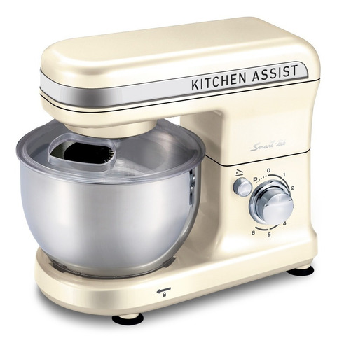 Batidora Kitchen Assist 600w Profesional Smart-tek 4lt Acero