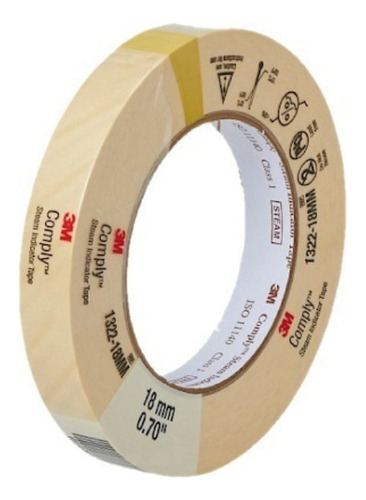 Comply Cinta De Esterilización Para Autoclave (50m) 3m Espe