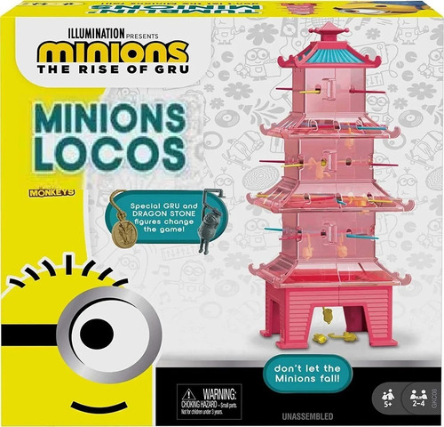 Juego De Mesa Mattel Games Monos Locos Minions