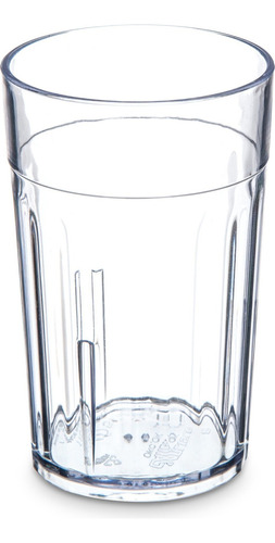 Carlisle 110507 Bistro Tumbler, 5 Oz, Clear, Plastic